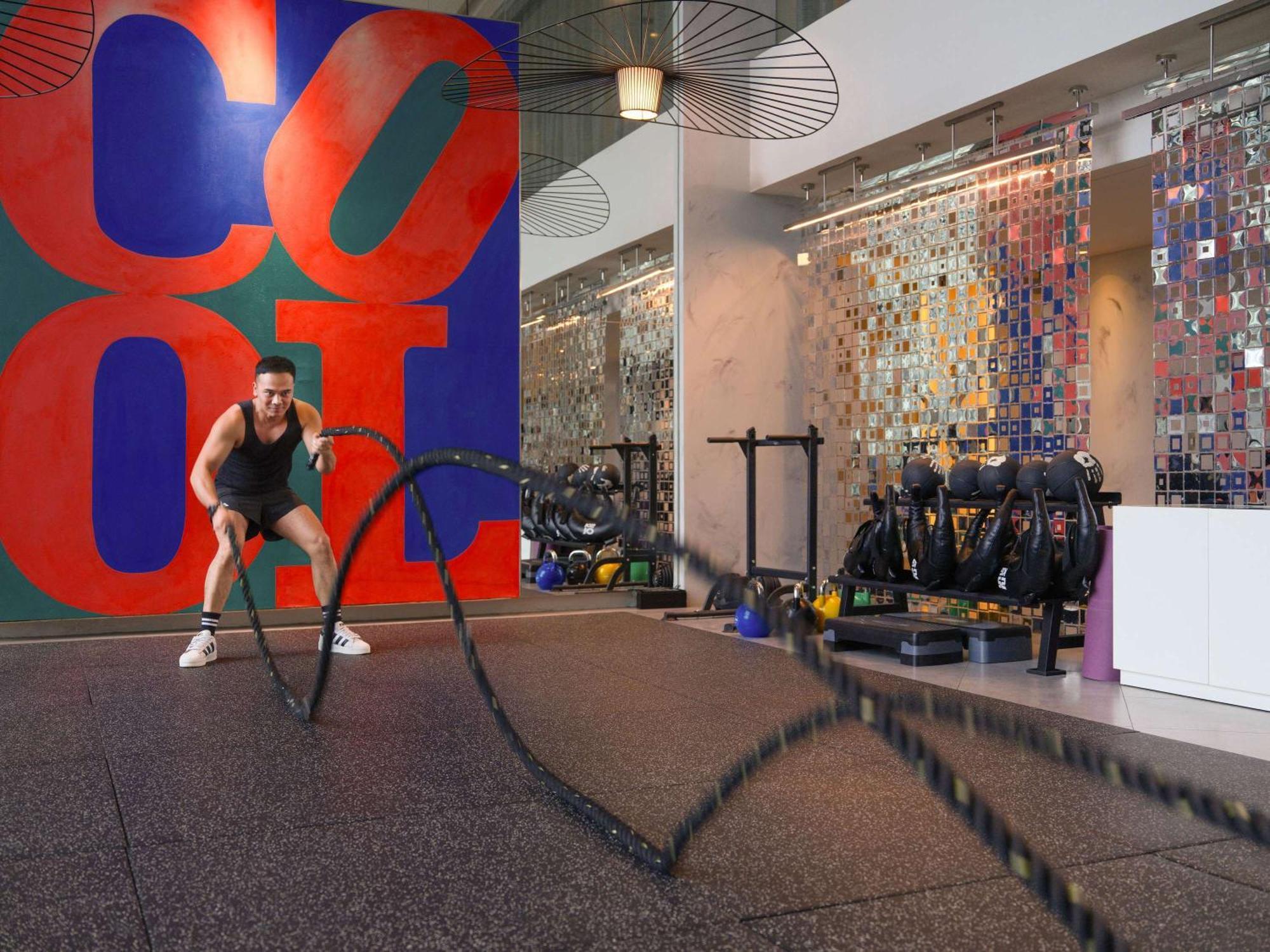Pullman Jakarta Central Park Екстер'єр фото The gym at the Standard East Village